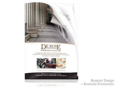 Print Design - Promotional booklet